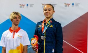 Gimnasta Amalia Puflea, medalie de aur în finala la bârnă, la FOTE