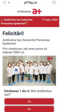 Avertizare de FRAUDĂ în numele Antibiotice Iași. La ce trebuie să fiți atenți