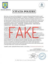 Poliția Română avertizează populația în legătură cu o campanie de înşelăciune on-line