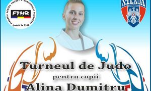 Peste 500 de sportivi la startul Turneului de Judo pentru Copii “Alina Dumitru”