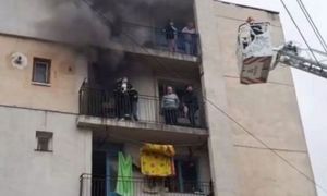 ALERTĂ la Iași: EXPLOZIE și incendiu într-un bloc de locuințe