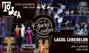 Opera Naţională Bucureşti transmite ONLINE două spectacole celebre 