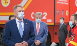 Un nou atac la PSD al președintelui IOHANNIS, la inaugurarea unui sector de AUTOSTRADĂ