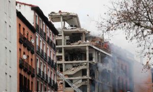 EXPLOZIE puternică a unei clădiri din centrul Madridului. Care a fost cauza