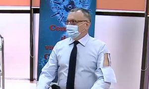 Povestea CĂMĂȘII speciale pentru vaccinare a ministrului Sorin Cîmpeanu