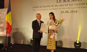 Artista Ly Nha Ky, consul onorific al României în Vietnam, promovează țara noastră prin prezentarea de preparate tradiționale românești