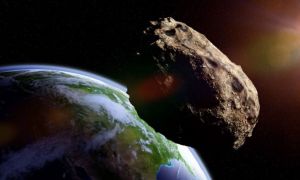 Un asteroid de aproape 200 m va trece mâine la o distanță periculoasă de Pământ