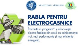 Astăzi, etapa a doua a programului „RABLA pentru electrocasnice”. Vor fi generate voucherele pentru televizoare, laptopuri şi tablete