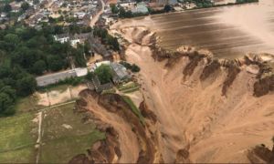 DEZASTRU în Germania. O alunecare de teren a făcut zeci de victime