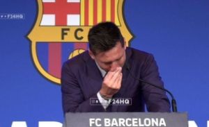 Mircea Badea, reacție la PLÂNSUL lui Messi, după plecarea de la Barcelona: 