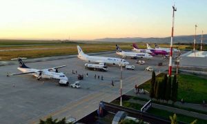 Plan ROȘU pe Aeroportul din Iași: O aeronavă a avut probleme la aterizare