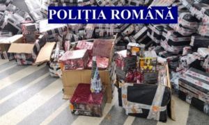 Captură impresionantă a poliției: În București au fost confiscate 5 tone de artificii