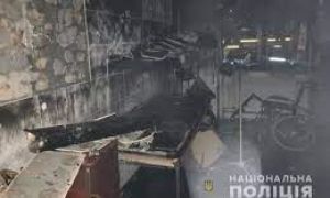 O secție ATI dintr-un spital din Ucraina a luat foc. Un angajat aprinsese o lumânare