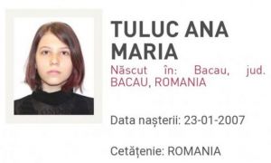 Fata de 15 ani a șefului Poliției municipiului Bacău a plecat de acasă și nu s-a mai întors