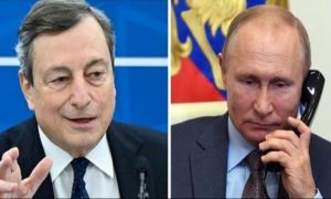 Discuție Mario Draghi-Vladimir Putin: “Când te întâlnești cu Zelenski?/ Nu a venit încă vremea”