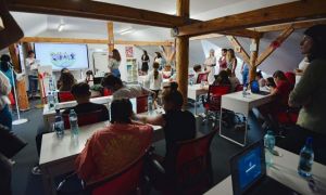 Copiii au la dispoziție prima sală de informatică în cadrul proiectului SOS Satele Copiilor