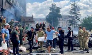 ATAC cu rachete asupra orașului ucrainean Vinnytsia. Sunt 22 de morți și 90 de răniți