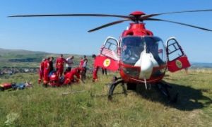 Accident grav cu o CĂRUȚĂ, în Tulcea. 5 răniți au fost preluați de elicopterele SMURD