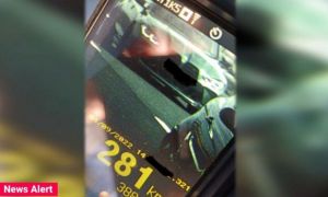 RECORD de viteză pe A1: Un șofer a fost prins circulând cu 281 km pe oră