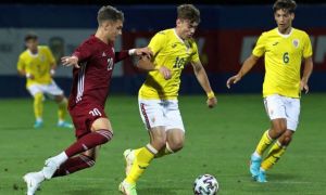 Turneul de calificare pentru Euro 2023: Naționala U19 a terminat la egalitate meciul cu Letonia