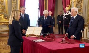 Premierul Giorgia Meloni și miniștrii din noul Guvern italian au depus jurământul