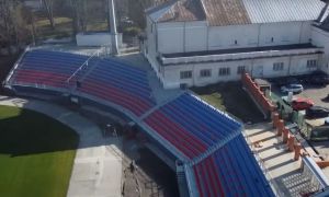 VIDEO Construcție de tot RÂSUL! Cum arată peluza noului stadion din Târgoviște