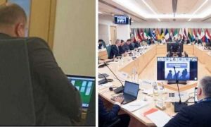 România n-a fost primită în Schengen, dar șeful de la Imigrări, chestorul Florin Mihăilă, a fost surprins jucând SOLITAIRE în cadrul Conferinţei Agenţiei Uniunii Europene pentru Azil
