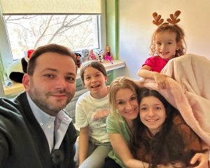 Mihai Morar a petrecut Crăciunul ÎN SPITAL alături de familia sa
