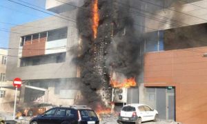 ALERTĂ în Iași! Incendiu la o sală de sport, trei persoane au primit îngrijiri medicale