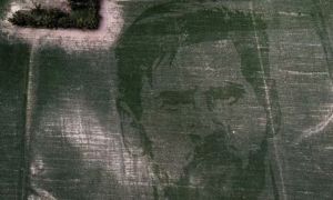 Un fermier argentian a DESENAT chipul lui Messi cu 50 hectare de porumb  