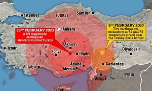 CUTREMUR de magnitudine 5,2 aproape de zona devastată recent în Turcia