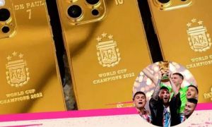 Messi a oferit 35 de de telefoane placate cu aur colegilor săi de la naționala Argentinei
