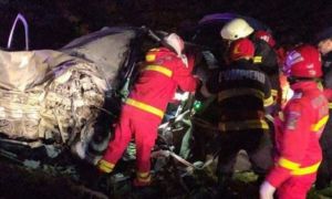 GRAV accident de circulație pe DN65 în județul Olt. Patru oameni au murit