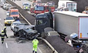 MAE: Cinci români au fost implicaţi în accidentul din Ungaria, dintre care doi au fost spitalizaţi
