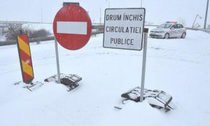 INFOTRAFIC. Restricții și drumuri închise în nordul țării din cauza zăpezii