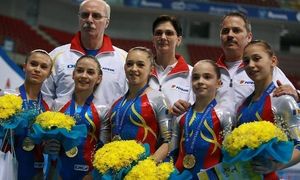 ROMANIA este campioana europeana la gimnastica     