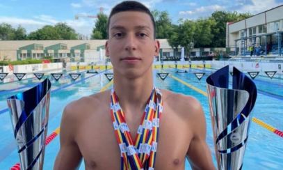 Un alt talent al înotului românesc țintește la performanțele lui David Popovici