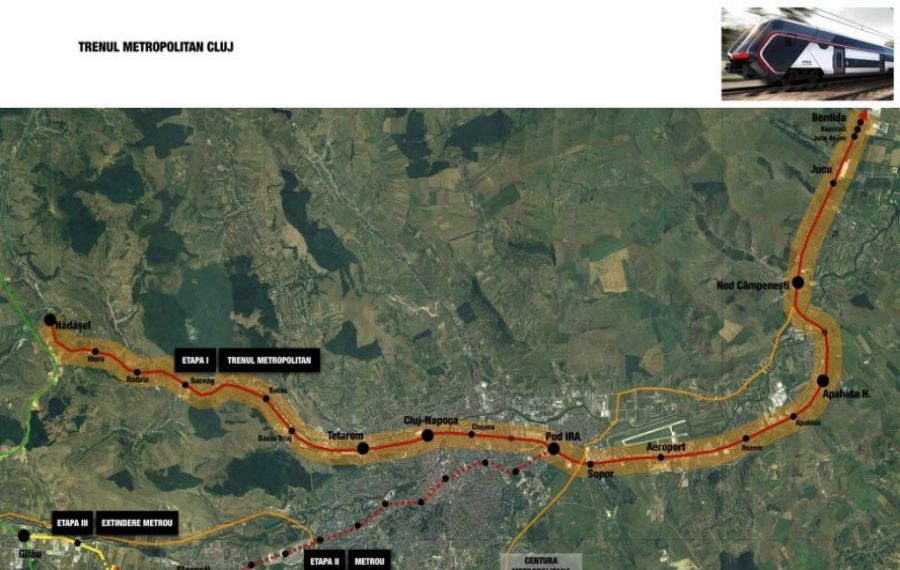 La Cluj-Napoca încep forajele geotehnice pentru realizarea metroului și trenului metropolitan