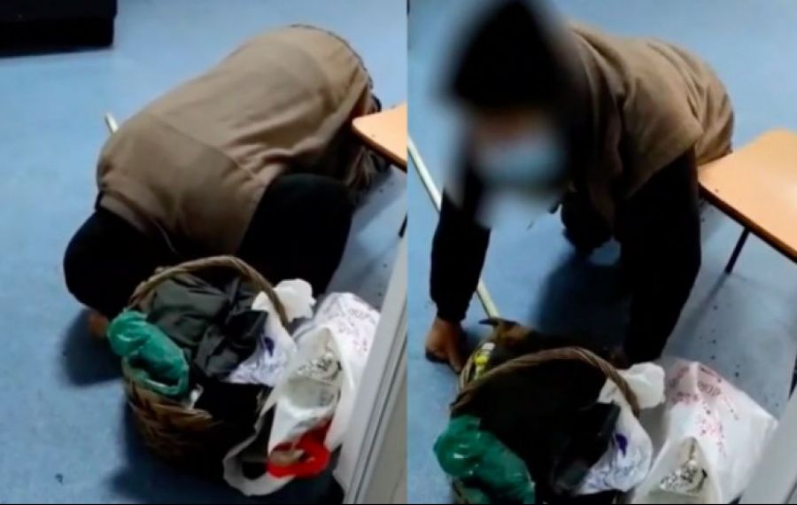 SCENE ȘOCANTE în spitalul din Corabia: un bătrân plânge și se roagă în genunchi să fie CONSULTAT de medici