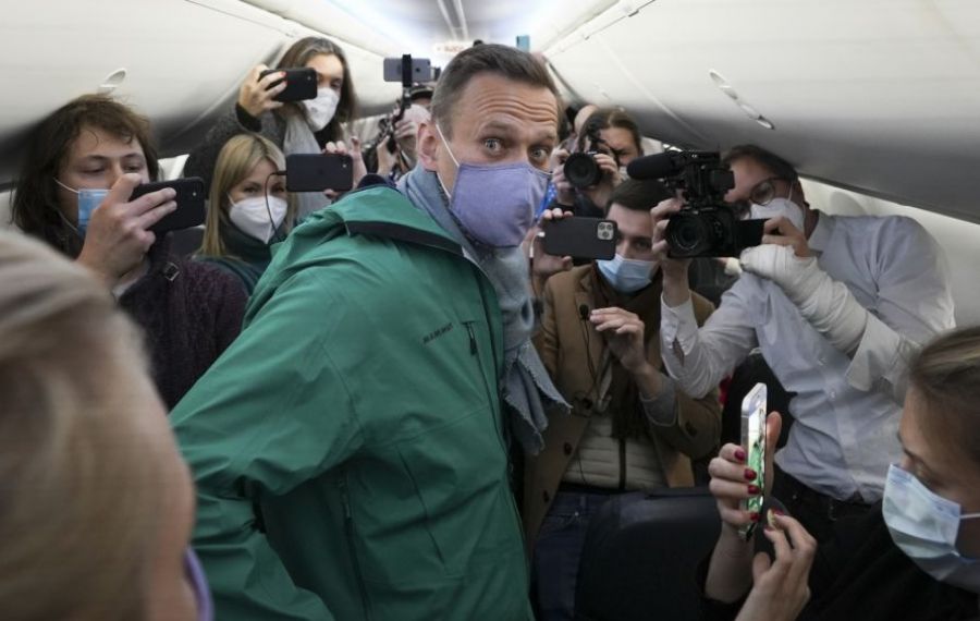 Opozantul rus Aleksei Navalnîi a fost ARESTAT pe aeroportul din Moscova