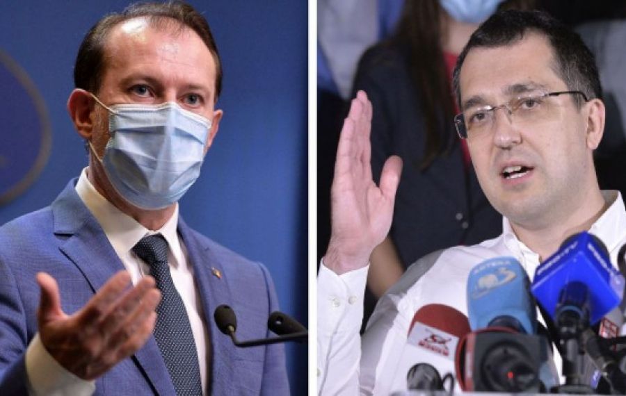 Cum se CONTRAZIC premierul Cîțu și Vlad Voiculescu: ”Nu poți să sancționezi medici”