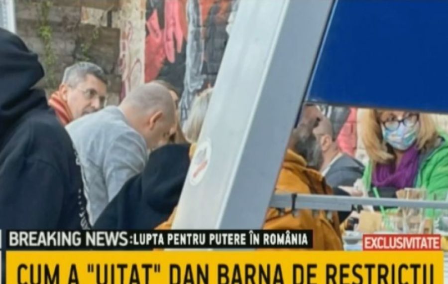 Dan Barna, surprins FĂRĂ MASCĂ la o terasă aglomerată. Cum se justifică vicepremierul
