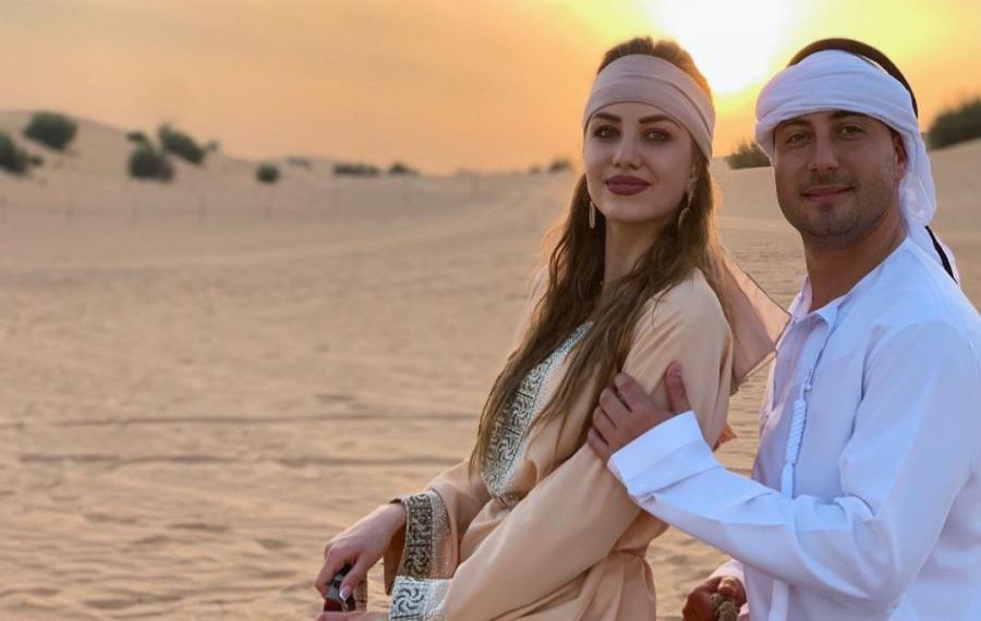 Soții folcloriști Valentin și Codruța Sanfira, VACANȚĂ în Dubai ca în "1001 de nopți"