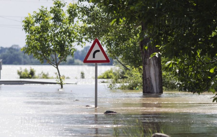 Avertizare: Cod PORTOCALIU de inundații pentru două județe