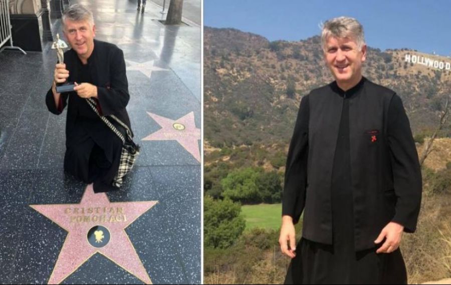 Cristian Pomohaci şi-a cumpărat STEA pe Walk of Fame la Hollywood