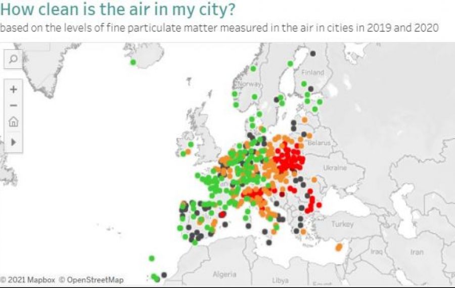 București - locul 263 din 323 de oraşe europene, într-un clasament privind calitatea aerului. Unde este cel mai curat aer din Uniunea Europeană