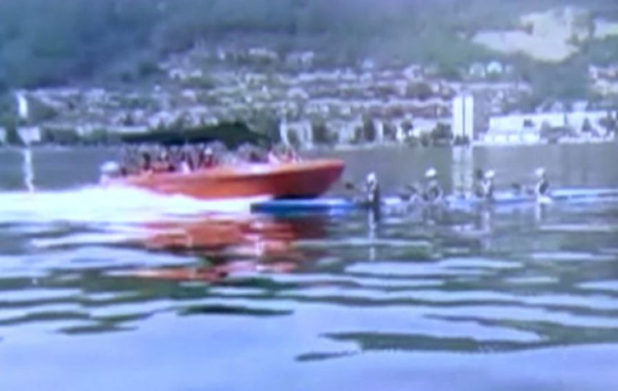 Incident pe Dunăre: Un caiac cu sportivi a fost LOVIT în plin de o șalupă
