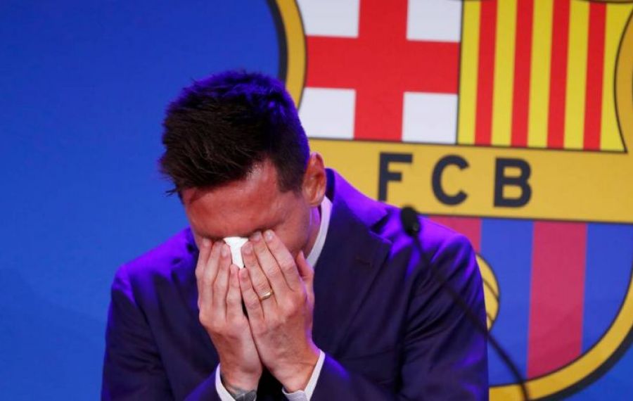MESSI, în lacrimi la despărțirea de FC Barcelona: „Am dat totul pentru acest club, pentru acest tricou...”
