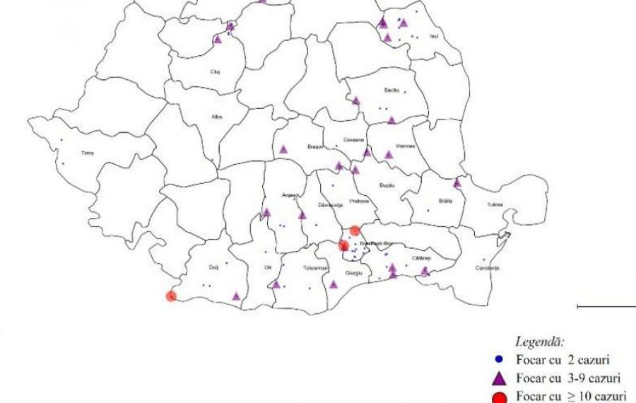 Câte cazuri de infectare cu VARIANTA DELTA au fost depistate în România. Numărul de cazuri pe județe