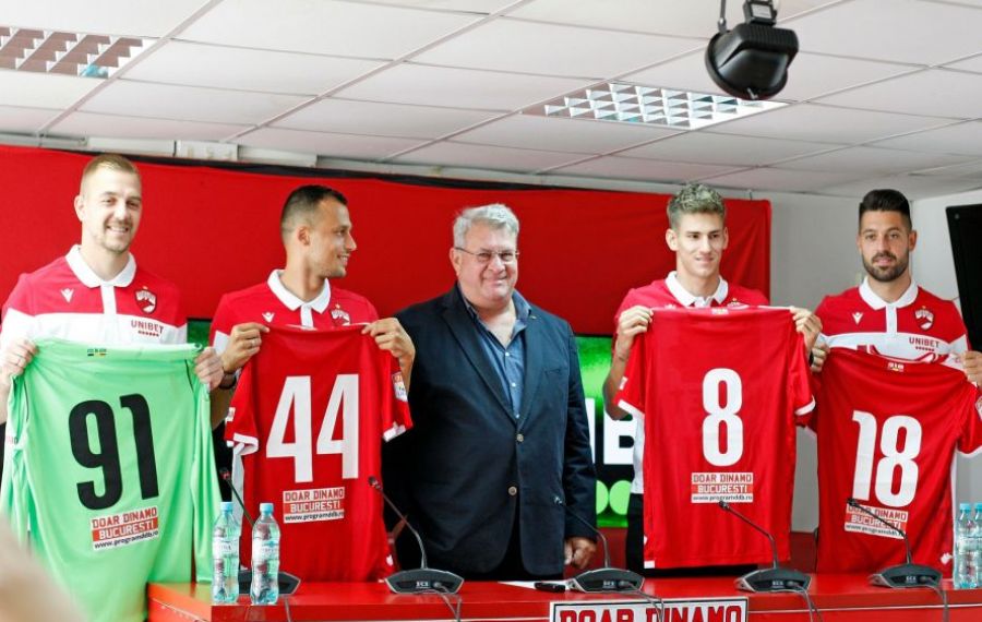 Dinamo a prezentat oficial alte patru transferuri!